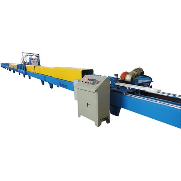 42mm Cutting Power 4KW PU Foam Rolling Shutter Door Forming Machine With