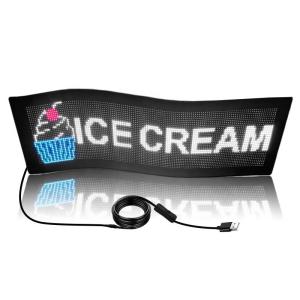Cheap Indoor LED Digital Signage with Bluetooth App Control and Remote Scrolling Display for sale