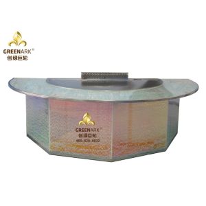 Commercial Induction Semi - Circle Teppanyaki Table Grill With Purification