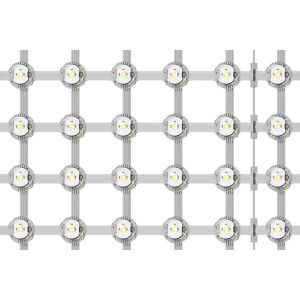 Touchscreen Pixel LED Mesh Screen Creative Customized IP65 for Video Wall