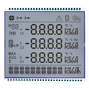 Electric Energy Meter LCD Segment LCD Screen
