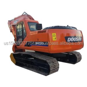 Cheap 22000 KG Doosan DH220 Multi Function Used Mini Excavator With Original Hydraulic Pump for sale