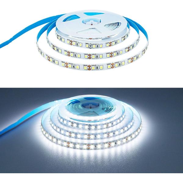 12V Flex LED Strip 6000K SMD2835 LED 120LEDs/M 10W/M LED Tape Lights IP20 For