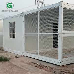 Cheap Temporary Towable Folding Container Home Site Office For Construction for sale
