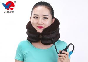 Cheap Easy To Wear Inflatable Air Pump Traction Neck Brace Cervical Traction Device for sale