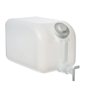 5 Gallon Plastic Dispenser Carboy with Spigot, HDPE, Natural Gallon Dispenser