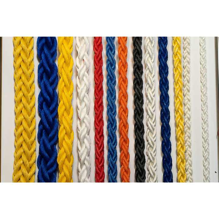 High Strength 8 Strands Braid PP Danline Floating 64mm Marine Mooring Winching