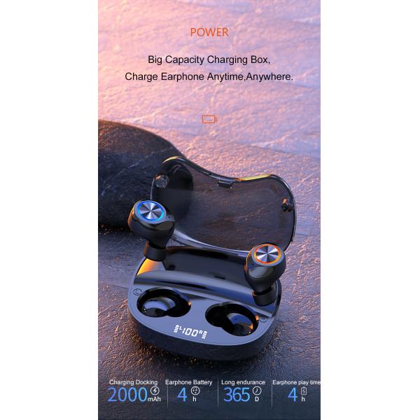 OEM IPX7 Noise Cancelling Wireless Bluetooth Earbuds Tws Earphone