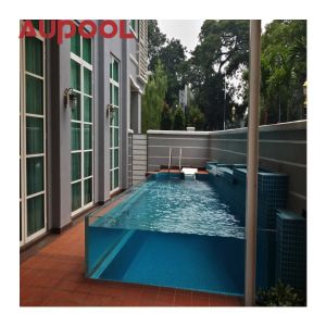 China Modern Design Acrylic Pool Outdoor Swimming Pools 100% Lucite PMMA Imported Thickness Range on sale