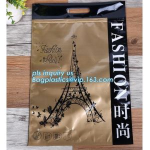 LDPE PP PVC FOIL plastic slider zip Zip lockk clothing packaging bag with zipper