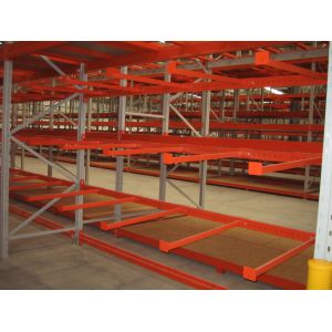 Warehouse Heavy Duty Pallet Racking 50.8mm Pitch with 10 Years Warranty