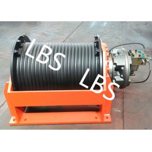 Automatic Compact Marine Hydraulic Towing Winch With LBS Groove Drum