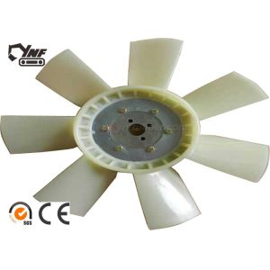 White Excavator Spare Parts , Generator Genset Engine Cooling Fan Assembly 4BG1