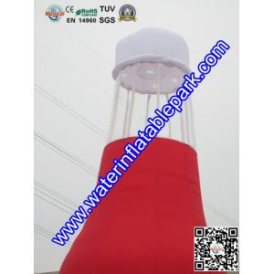 PVC Custom Inflatable Advertising Bottle , 5M Inflatable Bottle Model For
