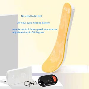 Electric Heated Insoles Wireless Remote Control Rechargeable Heated Insoles