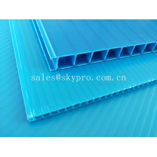 Ultraviolet - Proof Clear Plastic Hollow Board Corrugated Environmentally