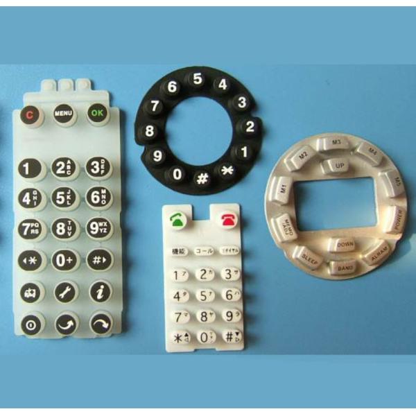 Quality Customized Electronic Silicone Rubber Button With FDA ROHS Certification wholesale