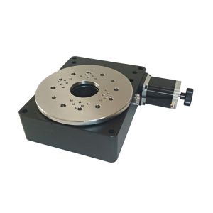 Large Bearing Electric Rotating Platform Optical Diameter 200mm