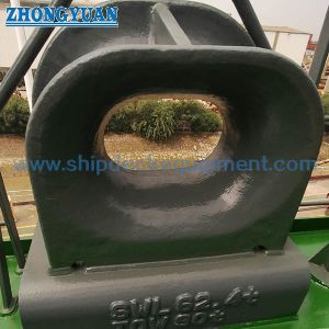 CB 34 Type A Bulwark Welded Casting Steel Mooring Chock Ship Mooring Equipment