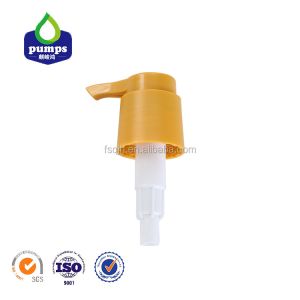 Empty 28mm Bottle Pump Cap Yellow Eco Friendly For 500ml Bottle