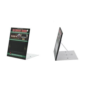 7 inch retail advertising video display, custom print LCD video shelf talker for