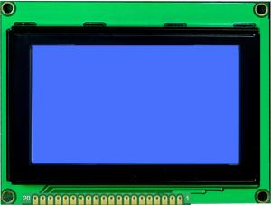 Cheap STN Mode Lcd Graphic Display 128x64 Arduino With Blue Backlight for sale