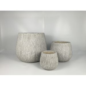 Frost Resistant Fiber Clay Planter Waterproof And Fireproof