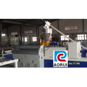 Double Screw PVC Foam Board Production Line / Profile Extrusion Line , PVC