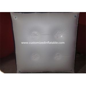 Waterproof Giant Inflatable Drink Carton , Inflatable Milk Box