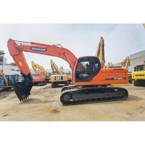 Quality 10t To 30 Tons Doosan Used Crawler Excavator With 1.0 - 1.5m3 Bucket Capacity wholesale