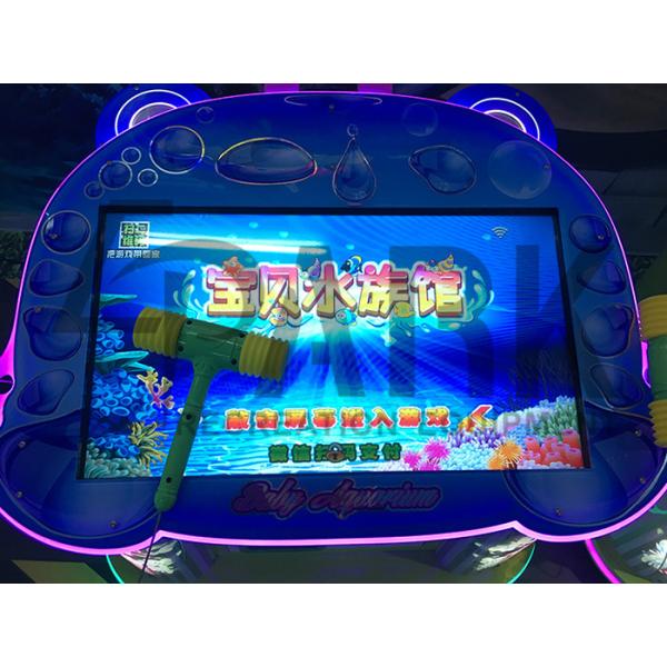 Kids Hitting Redemption Prize Machine Games , Baby Aquarium Hammer Simulator