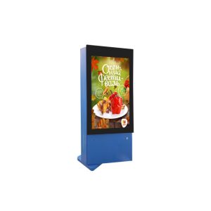 Cheap 55 Inch Floor Standing Outdoor LCD Screen Advertising Digital Signage With Air Condition for sale