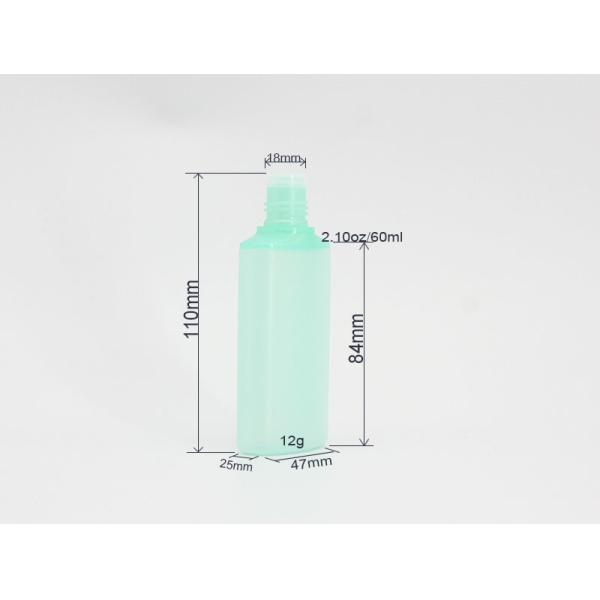 60ml HDPE 2oz Travel Mosquito Liquid Repellent Lotion Bottle