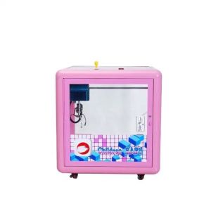 Mini Rubik Cube Crane Machine Coin Operated Toy Crane Game with US Plug