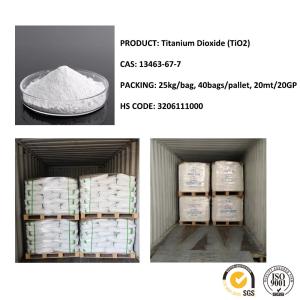 Cheap TiO2 Titanium Dioxide For Polyolefin , PVC , Masterbatch for sale