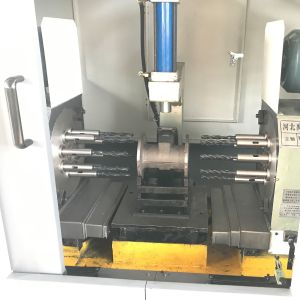 PLC Controlled Double-Sided Drilling Machine High-Precision Bilateral Drilling