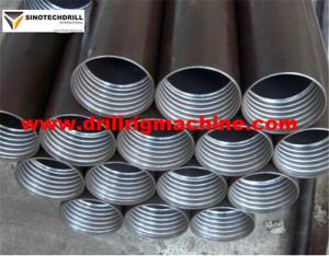 China Wireline Borehole Drilling Hardened Steel Rods , DCDMA BQ Drill Rods HQ PQ NQ Drill Rods on sale