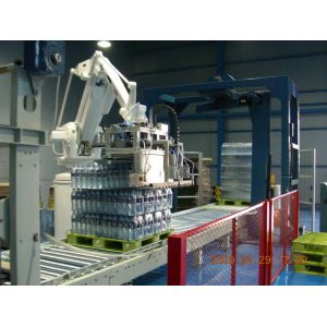 Automatic pallet stretch wrappers shrink packaging equipment for industries