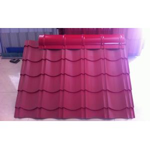 Hydraulic Color Steel Sheet Ridge Making Machine With 12 Rows 0.3mm - 0.6mm