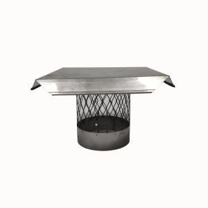 0.45mm SS Chimney Flue Rain Caps Cowl For Clay Flue Rust Resistant