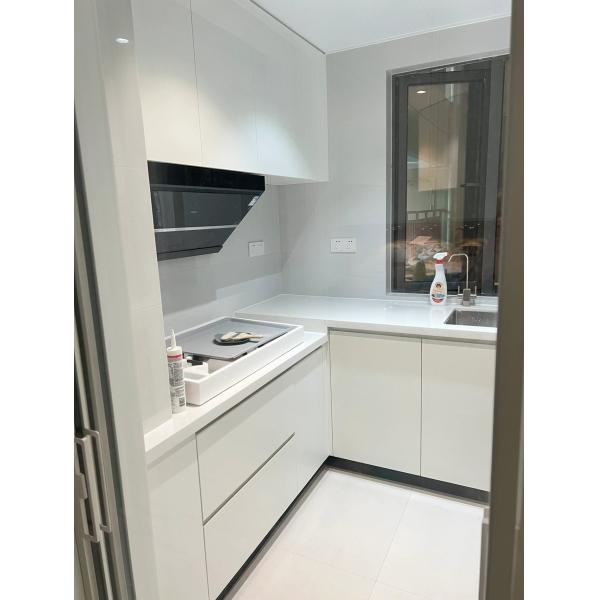 Versatile Modular Stackable Waterproof Particle Board Kitchen Cabinet Customizab