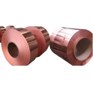 China Beryllium Copper Metal Roll C17200 C17300 C17500 50x5mm Copper Sheet Metal Roll H62 H65 H68 on sale