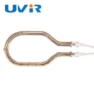 230V 2200W Gold Reflector Ring Infrared Heating Element