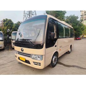 China 15-23 Seats Used Mini Bus , LHD Second Hand Minibus With Manual Transmission on sale
