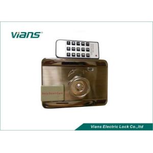 China CE ROHS Electric Rim Lock Single / Double Cylinder , High Security Rim Lock With Long Tongue on sale