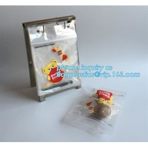 100% Biodegradable Plastic zipper Poly HDPE and LDPE wicket Poly grip Bag, food