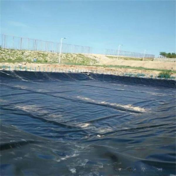 0.2mm-2.8mm Thickness Black Anti-Aging Geomembrane Impermeable Membrane for