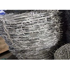 Protective Barbed Galvanzied Wire Razor Mesh Fence Single Strand