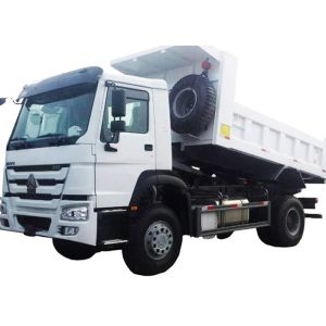 4x4 Tipper Dump Truck 290HP Sinotruk 6 Wheeler Dump Automatically