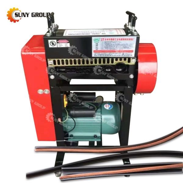 Quality 220V/380V Voltage Used Wire Stripping Machine for Scrap Copper Cable Stripping Tool wholesale